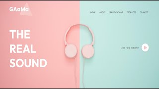 How To Make A Music Website Using HTML, CSS, JavaScript | ScamShieldTech | Responsive Websites