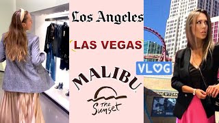 LA-Vegas-Malibu  (a week in my life VLOG) || + The Sunset rest. in Malibu is re opened | 2021