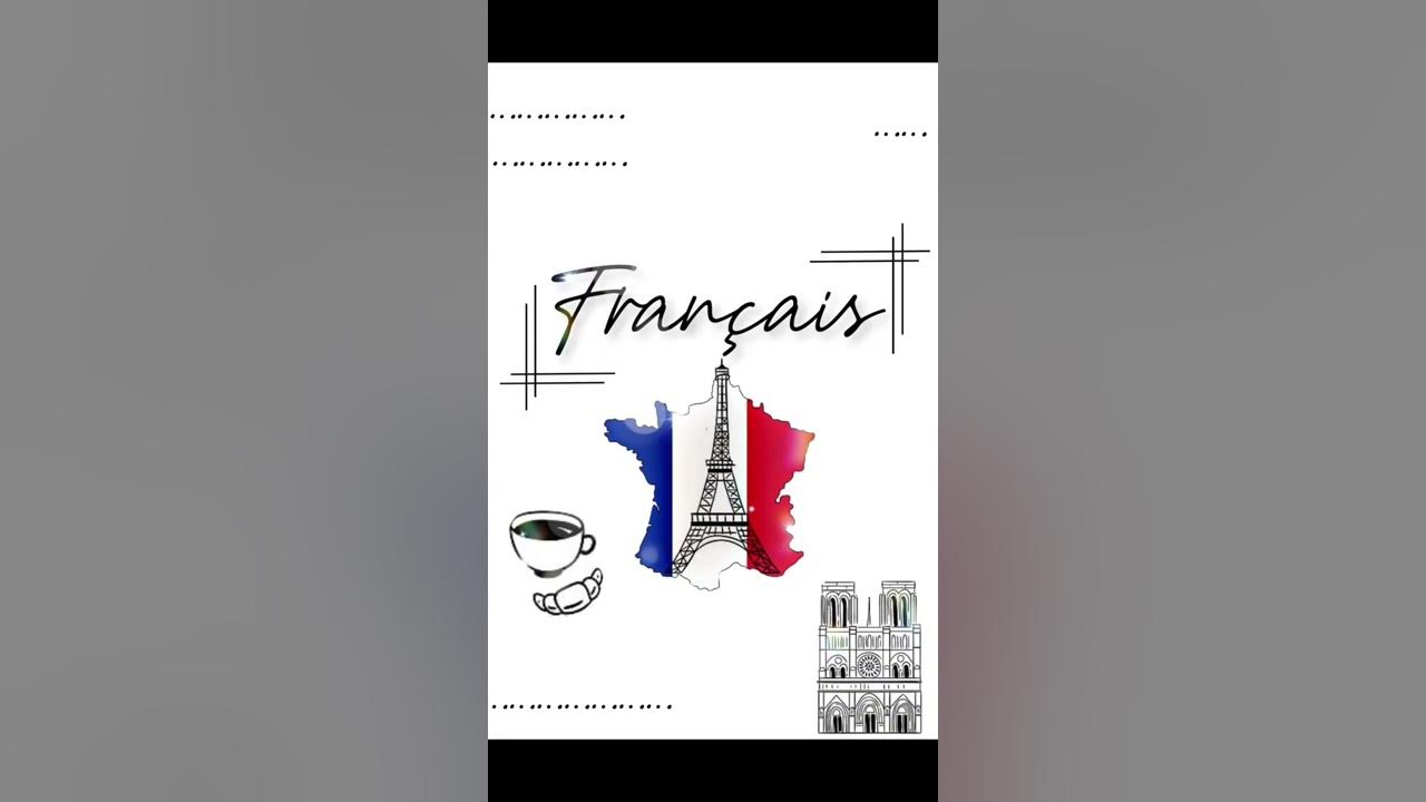Page De Garde Aesthetic Francais TUTO PAGE DE GARDE AESTHETIC : FRANÇAIS : BACK TO SCHOOL🇫🇷 - YouTube
