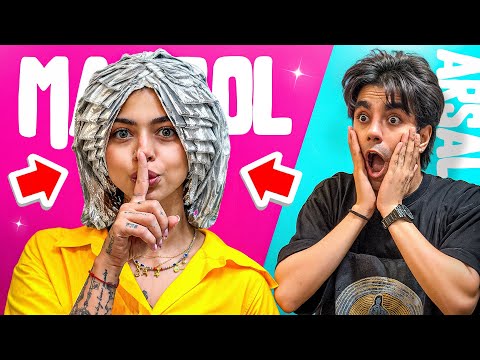 همه رو با رنگ موهام سورپرايز كردم👩🏼🎀