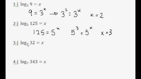 Simple Log Equations - Re-arranging logs into exponential equations - Quick Explanation!