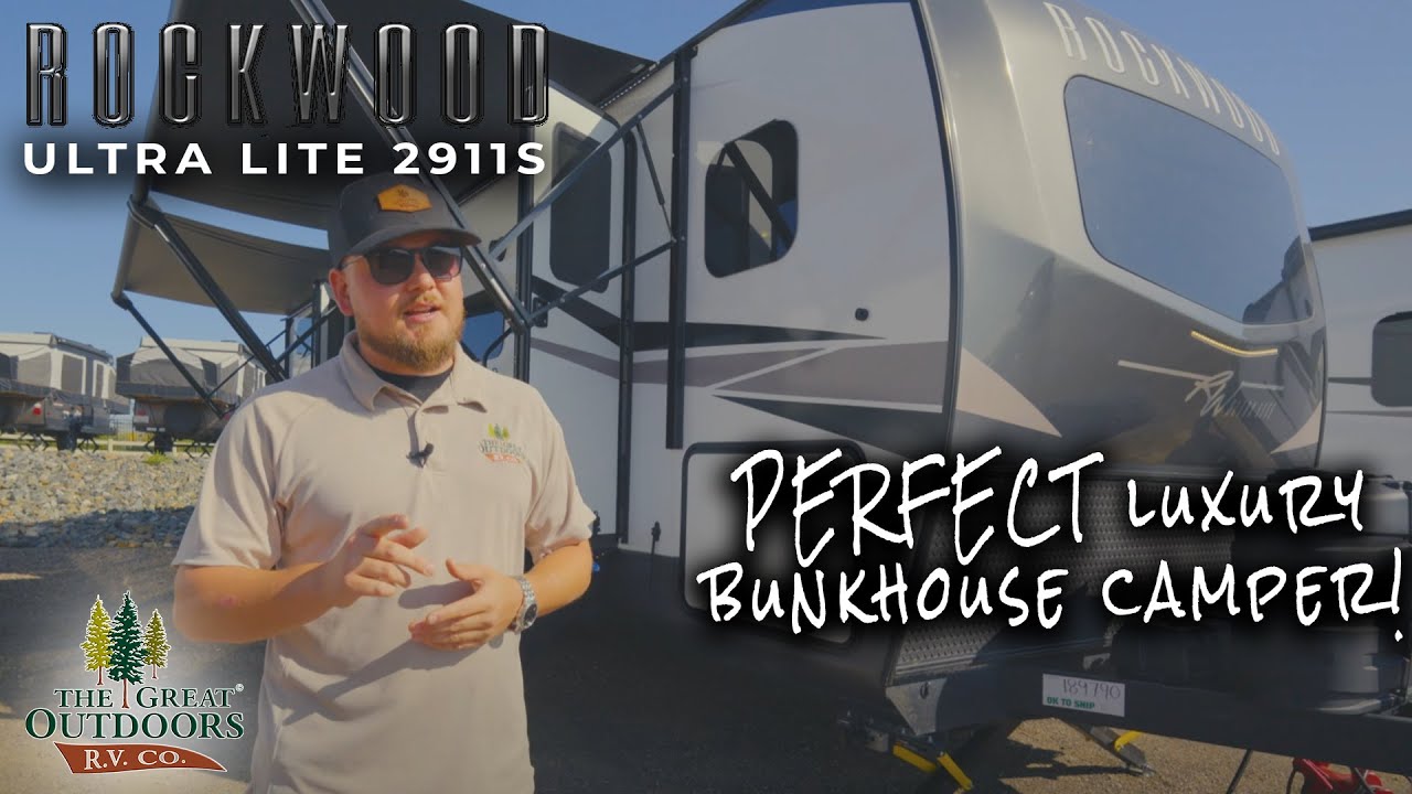 Ultra-Luxury Bunkhouse Travel Trailer! - Rockwood Ultra Lite 2706WS