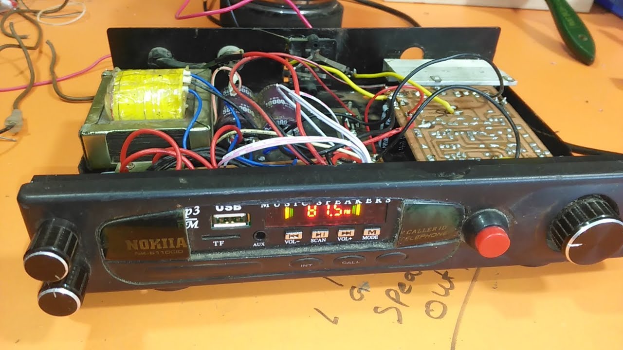 How To Make Mini Amplifier Using Transistor? a1941 and ...