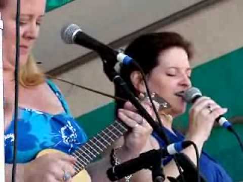The Pfister Sisters - "If It Ain't Love" & "We're in the Money" - French Quarter Fest 2010