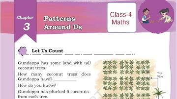 Patterns Around Us / Class-4 Maths Chapter-3 Explanation and Solution By-KV Teacher