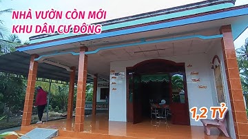 MS 649: (ĐÃ BÁN) NHÀ VƯỜN GIÁ 1,2 TỶ DT 989,9 m² CÓ 300 m² THỔ CƯ XÃ BÌNH NHÌ GÒ CÔNG TÂY