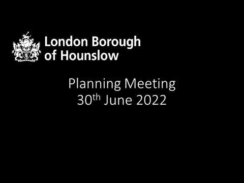 Planning Meeting 30th June 2022