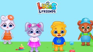 Lukas Friends Cartoon Fun Coloring Pictures for Kids