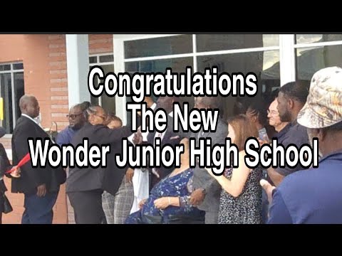 Congratulations, The New Wonder Junior High School West Memphis Arkansas