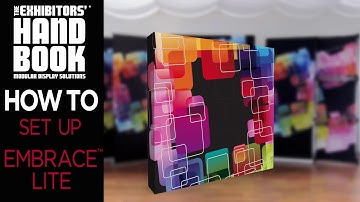 Embrace™ Lite Push-fit Tension Fabric Display