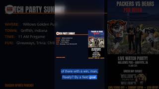 Bears vs Packers PREDICTION 👀