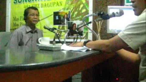 Interview with Atty. Tomas Padilla at DZRD Studio