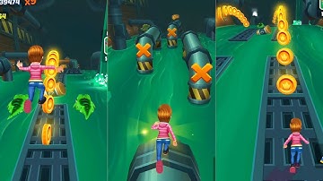 Princess Run into the CAVE - CROCODILE - Subway Princess Runner Game - Android/iOS Gameplay HD