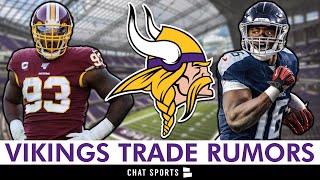 Vikings Trade Rumors Ft. Treylon Burks, Jonathan Allen & Jauan Jennings