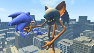 CURSED ROUGE SMILEY NEW VS ALL SHIN SONIC TAPES FAMILY In Garry's Mod!