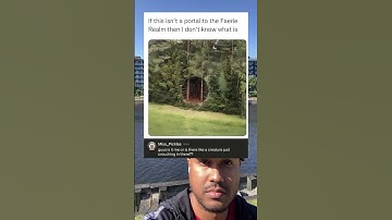 POV: You Found the Portal to Another World 🧚‍♀️