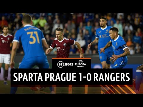 Sparta Prague vs Rangers (1-0) | Kamara Sent Off As Gers Beaten Again | Europa League Highlights