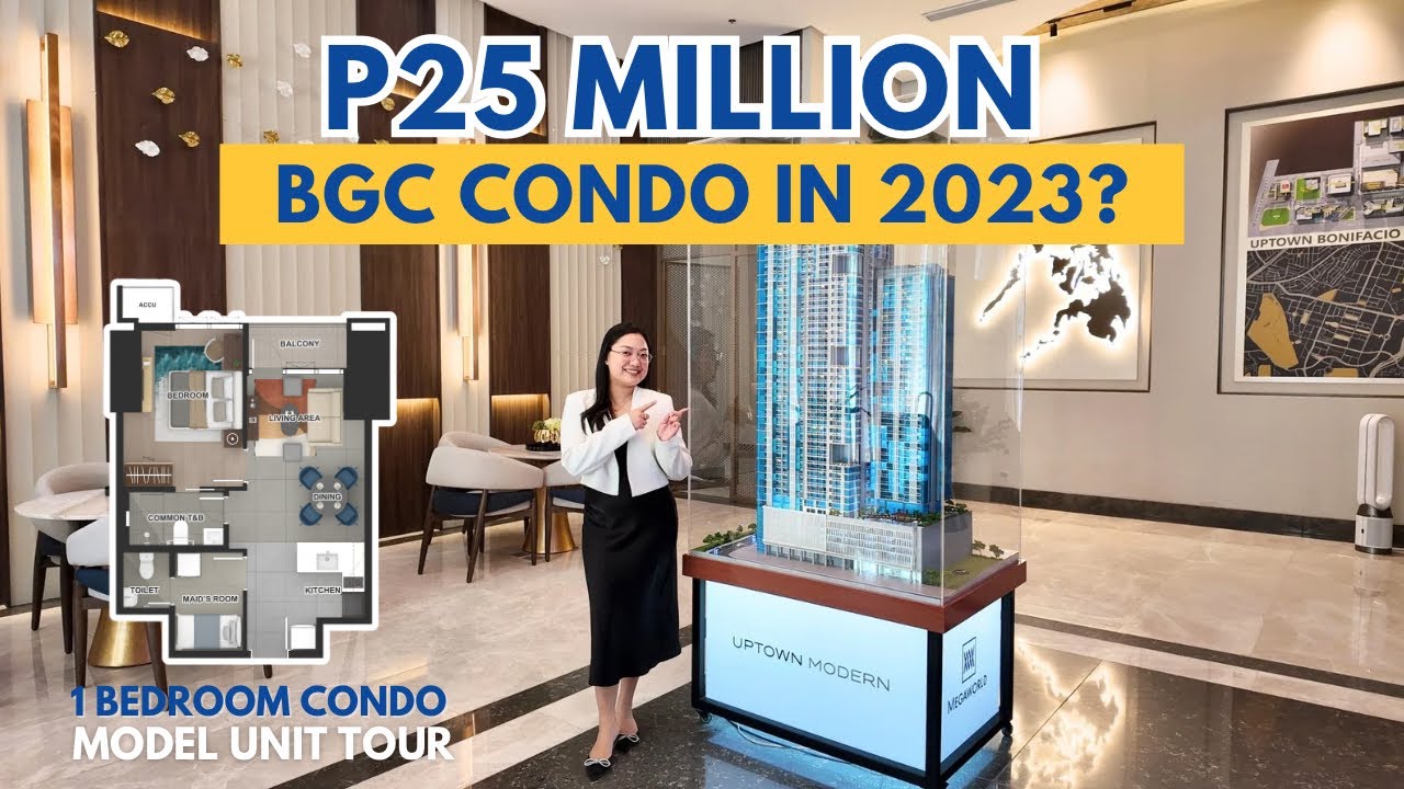 25 миллионов песо за квартиру в BGC в 2031 году? | Предпродажный тур по жилому комплексу Uptown M...