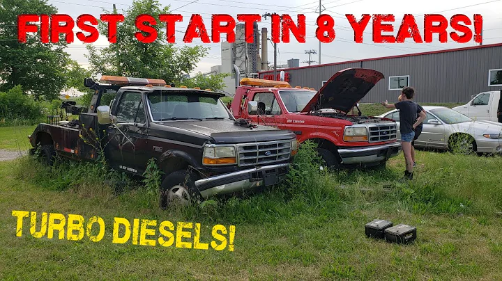 Can We Get ABANDONED Tow Trucks to RUN?  - Part 1