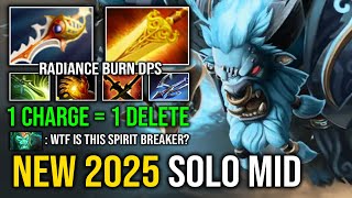 NEW 2025 MID SPACE BULL Radiance Rapier 100% Perma Bash 1 Charge = 1 Delete Spirit Breaker Dota 2