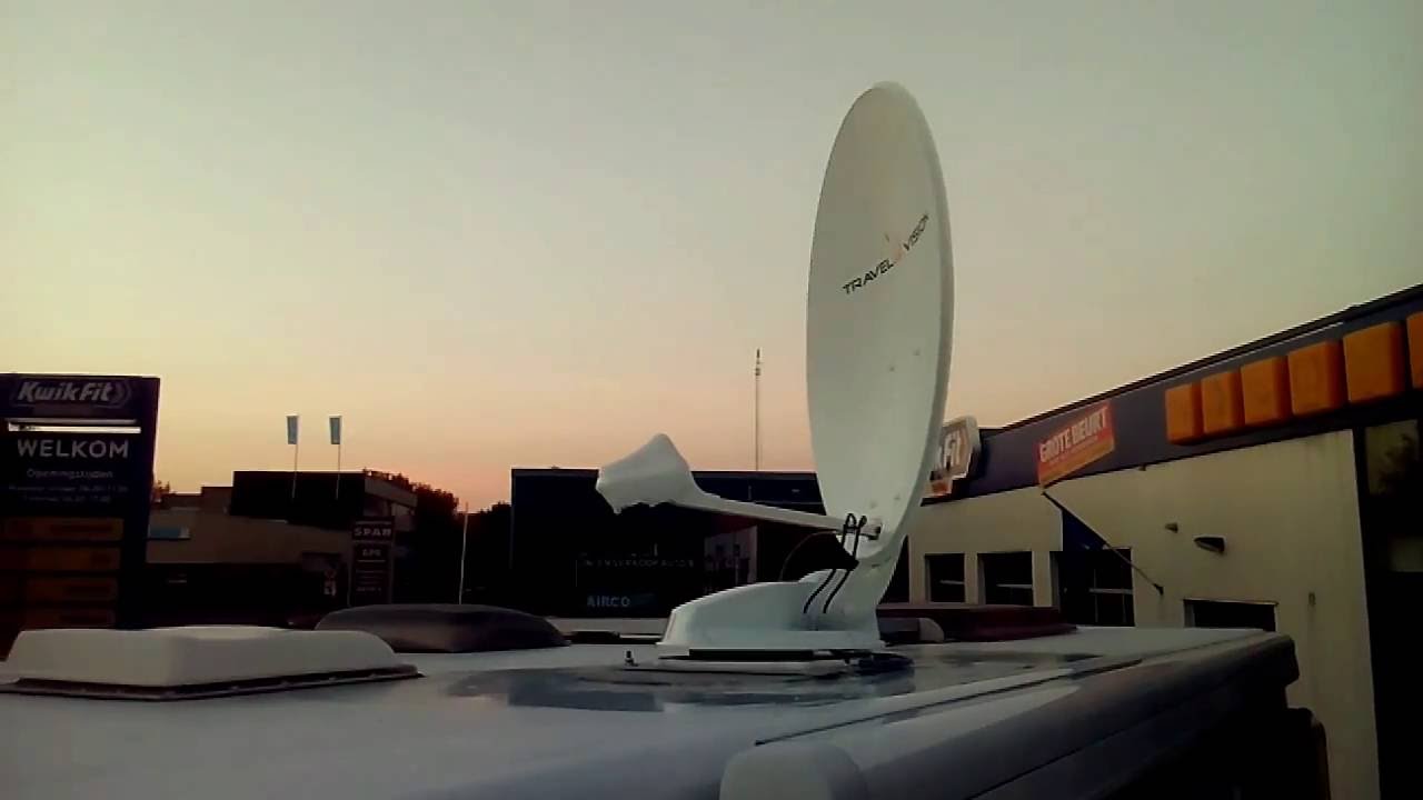 Travelvision schotelantenne TVA80 voor uw camper,caravan of vrachtwagen