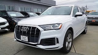 2020 Audi Q7 Premium Glacier White | Video Tour with Cameron by Audi Fall River 77 views 4 months ago 5 minutes, 54 seconds