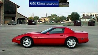 Celebrity Callaway Twin Turbo Corvette and other rare C4 Corvettes Running Profile