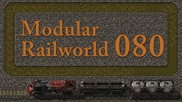 Factorio Modular Railworld #80 - Between Turrets and Biters