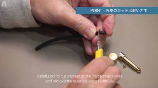 How to make FREE THE TONE SOLDERLESS CABLE SL-8LPro(Gold)
