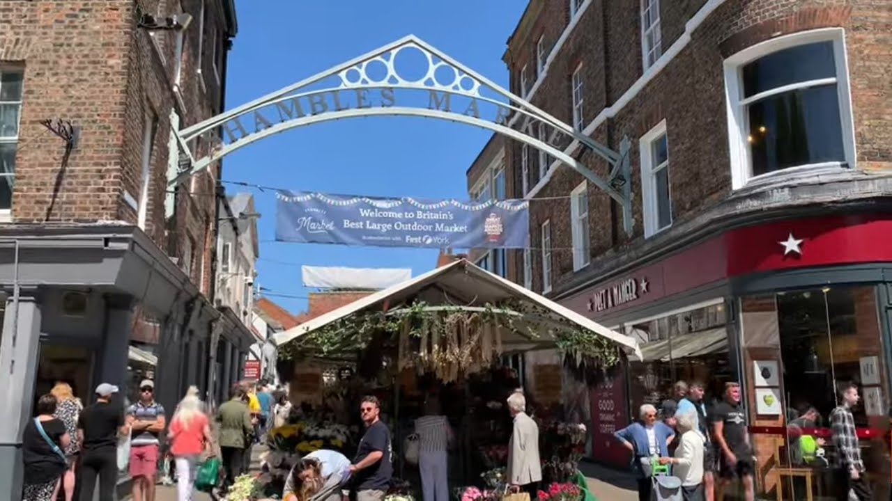 The Shambles Market York England YouTube The Shambles Market York England YouTube