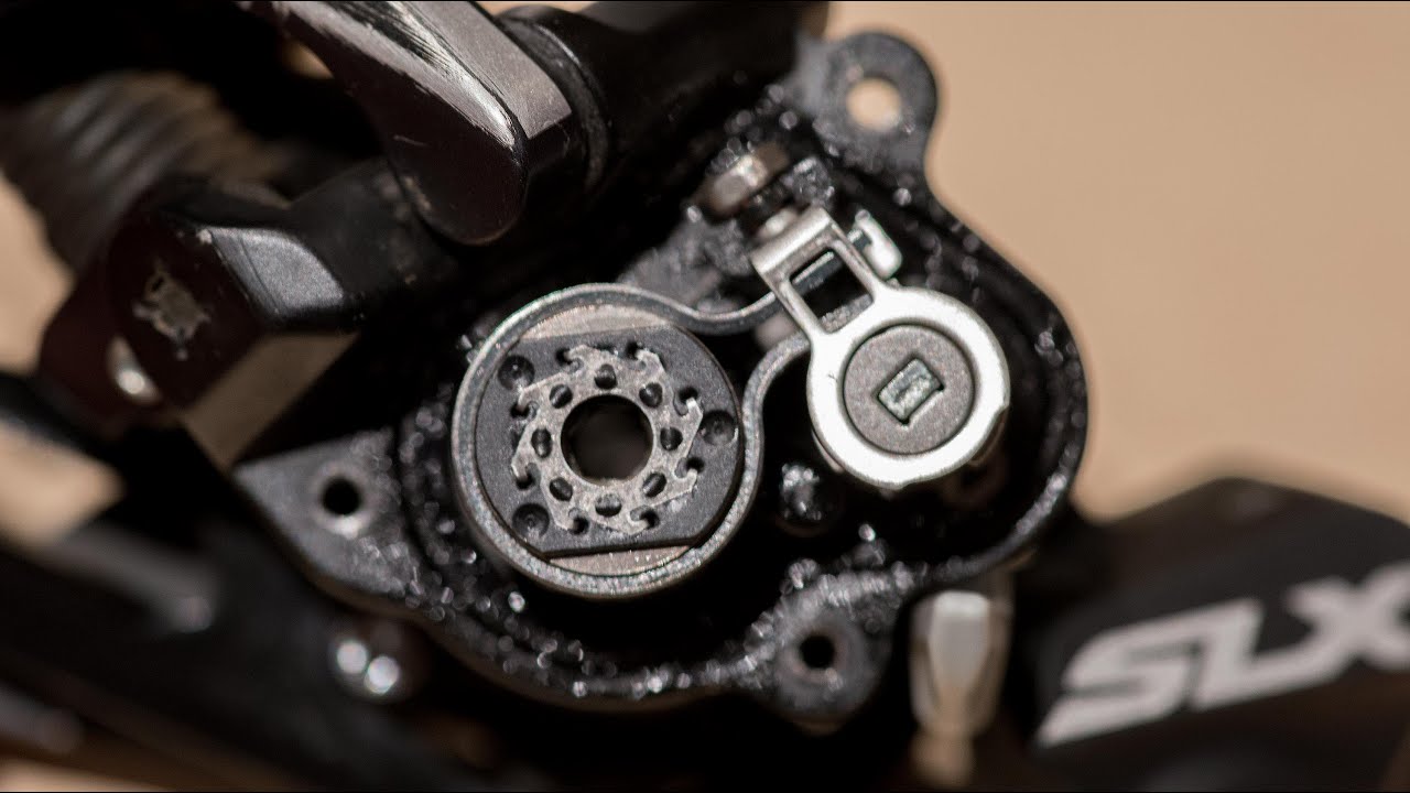 shimano derailleur with clutch