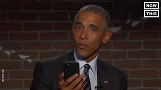 President Obama Reads Mean Tweets Again | NowThis