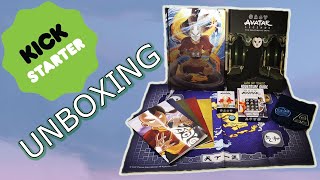 Unboxing the Avatar Legends Roleplaying Game | Kickstarter backer