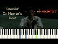 Lucifer  knockin on heavens door lucifer tv show cover piano tutorial  sheet  midi