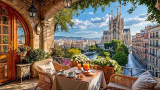 Barcelona Morning Jazz ☕ Sagrada Família Café Ambience & Smooth Jazz Instrumental for Study & Work screenshot 3