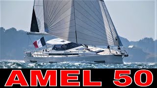 AMEL 50 Sublime blue water sailboat