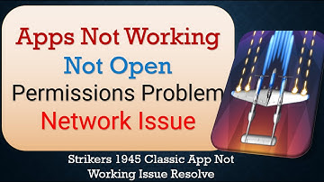 How To Fix Unfortunately, Strikers 1945 Classic App has stopped | Keeps Crashing Problem in Android