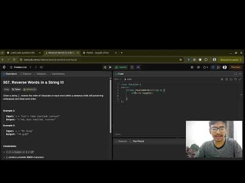 LeetCode 557 | Reverse Words in a String III | Easy String Problem