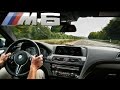 BMW M6 2017 ACCELERATION & TOP SPEED on AUTOBAHN 600 HP COMPETITION