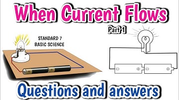 CLASS-7 BASIC SCIENCE CHAPTER-5 WHEN CURRENT FLOWS PART-1 QUESTIONS & ANSWERS KERALA SYLLABUS