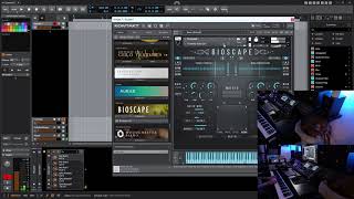 Another TD/Berlin School style track 'Etheric Labyrinth' from scratch in Bitwig Studio (Twitch clip)