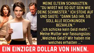 „Meine Eltern sagten: ‚Du wirst nie so gut sein wie deine Schwester.‘ Ich antwortete nur: ‚Dann ...
