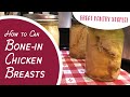 PREPPER PANTRY - How to can Bone-In Chicken Breast - Makes its own bone broth in the jar!  #canning