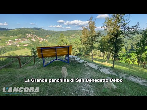 La Grande panchina a San Benedetto Belbo