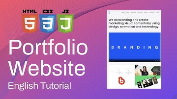 Building a portfolio website in English Part-1