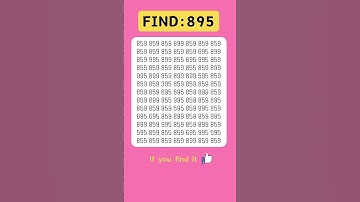 Find odd numbers - 895 - #odd #quiz #braintest