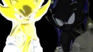Super Sonic VS Dark Sonic (my first sprite animation)