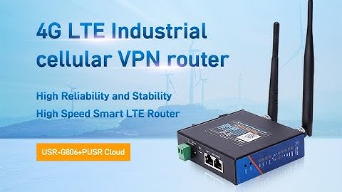 USR-G806 Industrial 4G Routers Wireless client function