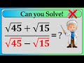 United States l Harvard University Entrance question l Can you simplify this? l olympiad math