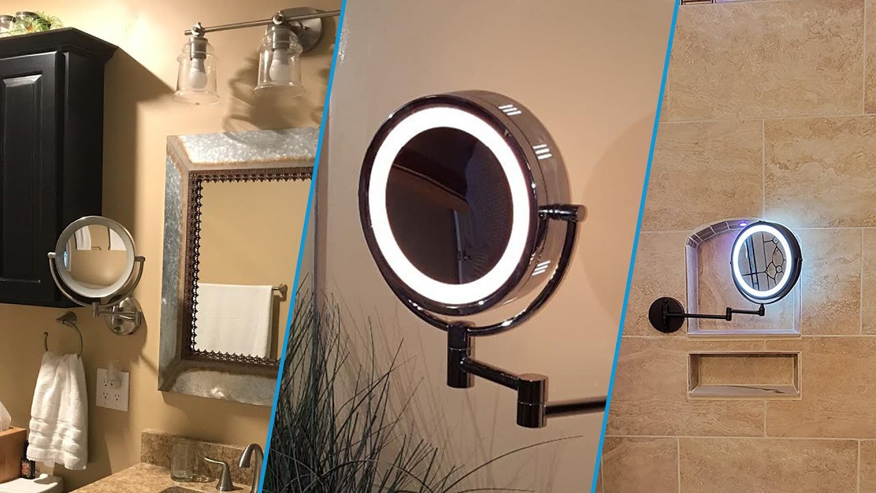 Table Multifunction makeup LED mirror. 7X Magnification makeup mirror –  secretbathstore